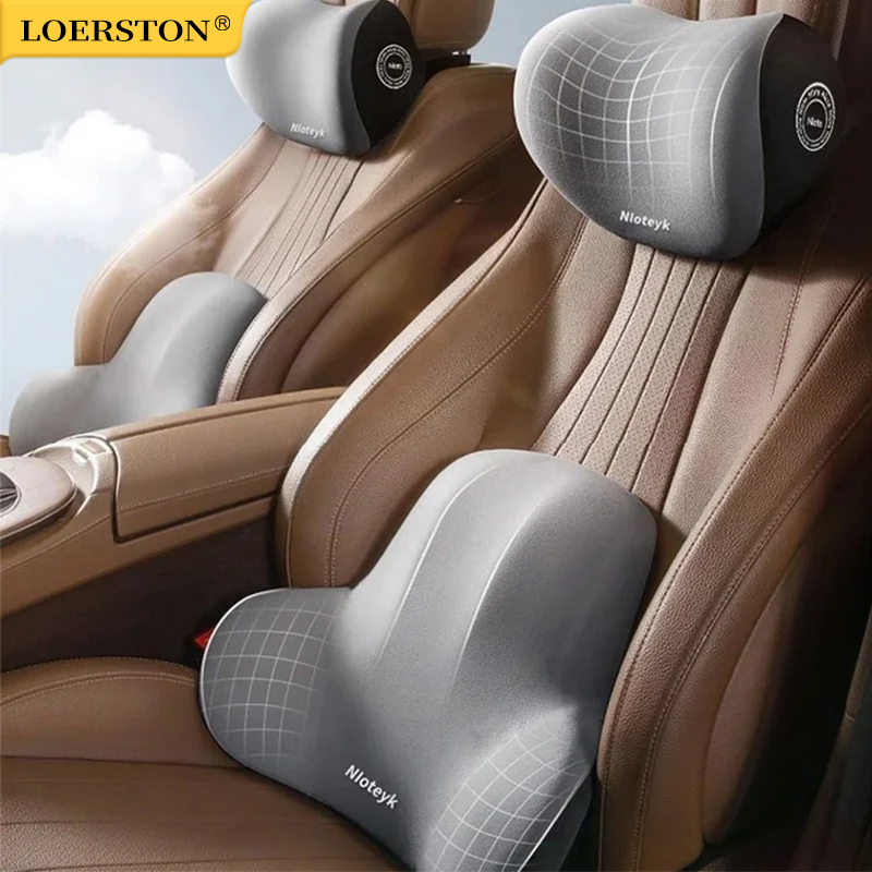Memory Foam Car Neck Pillow Lumbar Support - Poduszka na szyję z pianki z