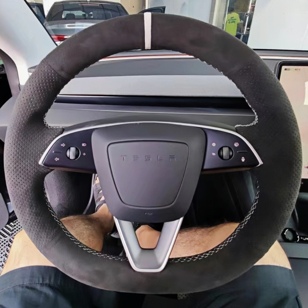 Car Steering Wheel Cover Anti Slip Breathable - Niestandardowy pokrowiec na kierownicę samochodową antypoślizgowy