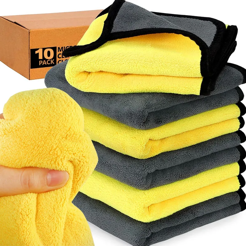 Microfiber Car Drying Towel Super Absorbent - Hurtowe ręczniki do czyszczenia samochodów, grube,