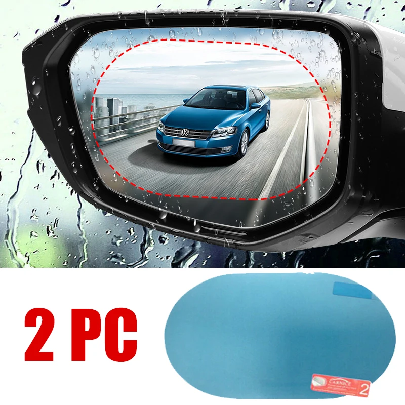 2 szt. Naklejka samochodowa fo – Anti Glare Car Rearview Mirror Film recenzja i cena