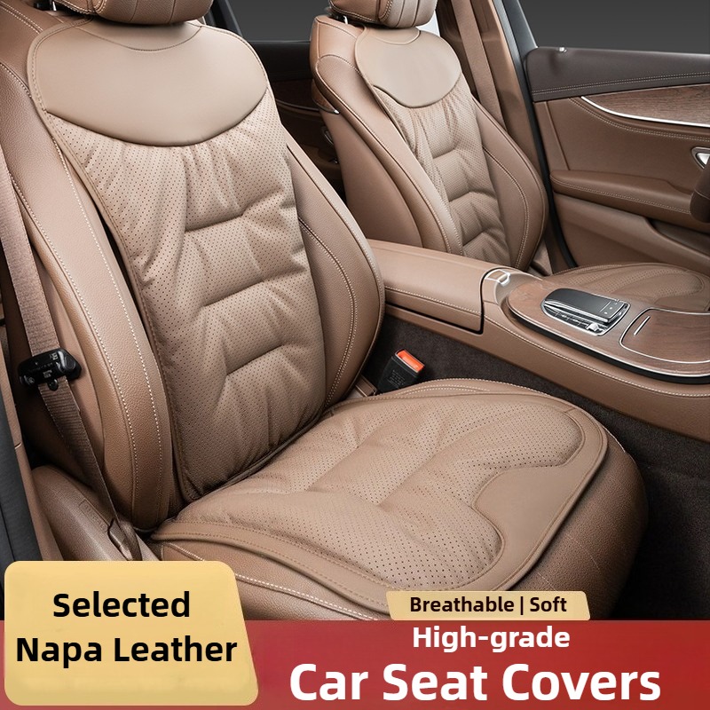 Miękkie skórzane pokrowce na f – Leather Car Seat Covers Full Set Universal recenzja i cena