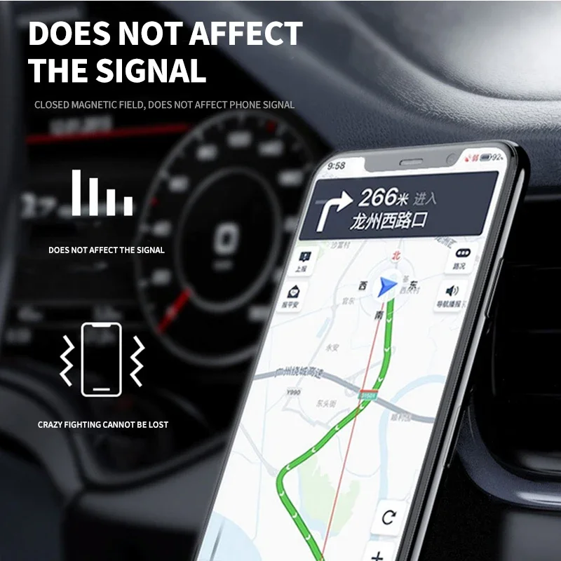 Mini uchwyt samochodowy na tel – Magnetic Phone Holder For Car Vent recenzja i cena