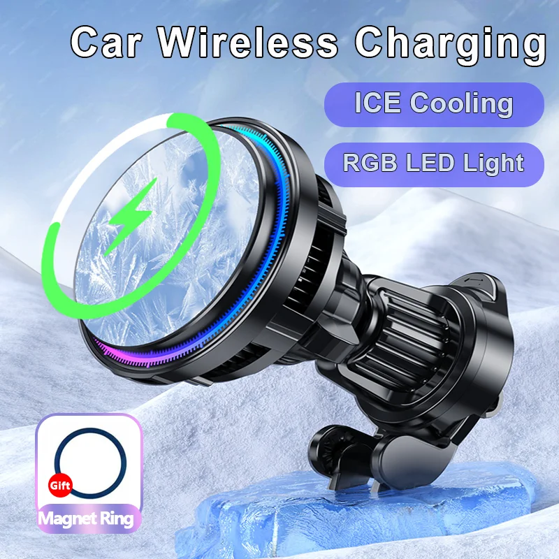 Magnetyczna bezprzewodowa łado – Wireless Car Charger Mount Fast Charging recenzja i cena