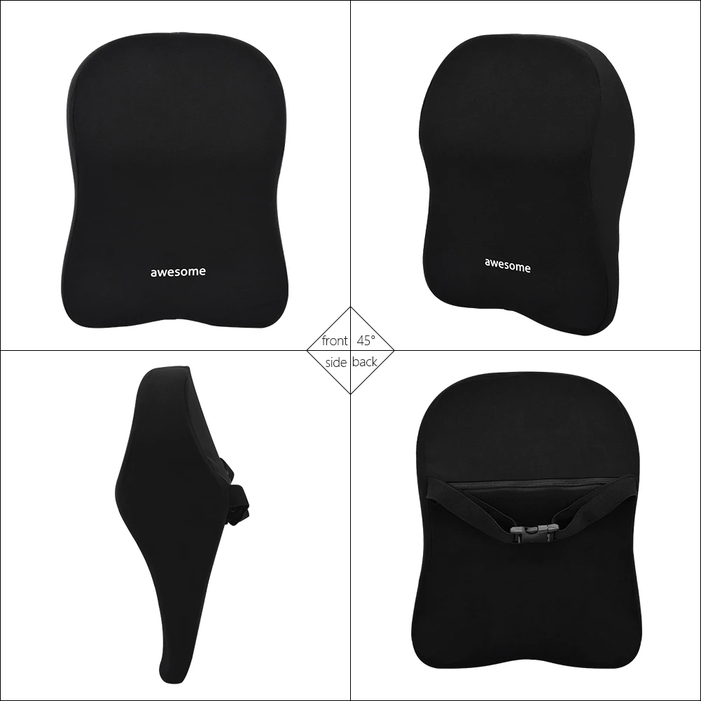 Podpórka lędźwiowa do samochod – Memory Foam Car Neck Pillow Lumbar Support recenzja i cena
