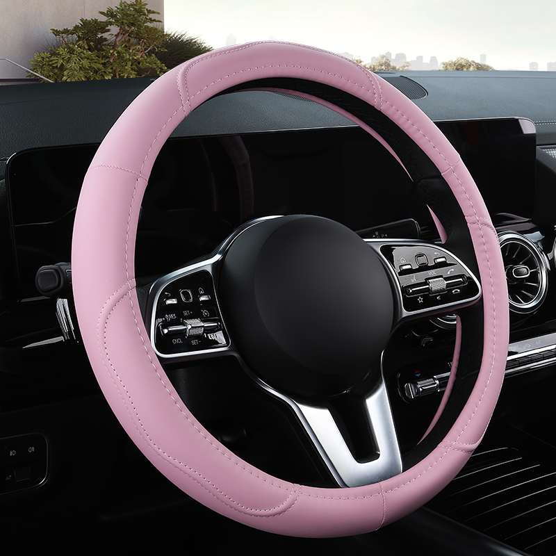 Antypoślizgowy skórzany pokrow – Car Steering Wheel Cover Anti Slip Breathable recenzja i cena