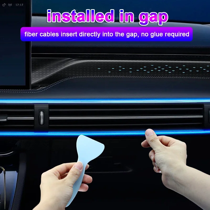 Wnętrze samochodu Atmosfera Św – Led Ambient Interior Car Lights App Control recenzja i cena