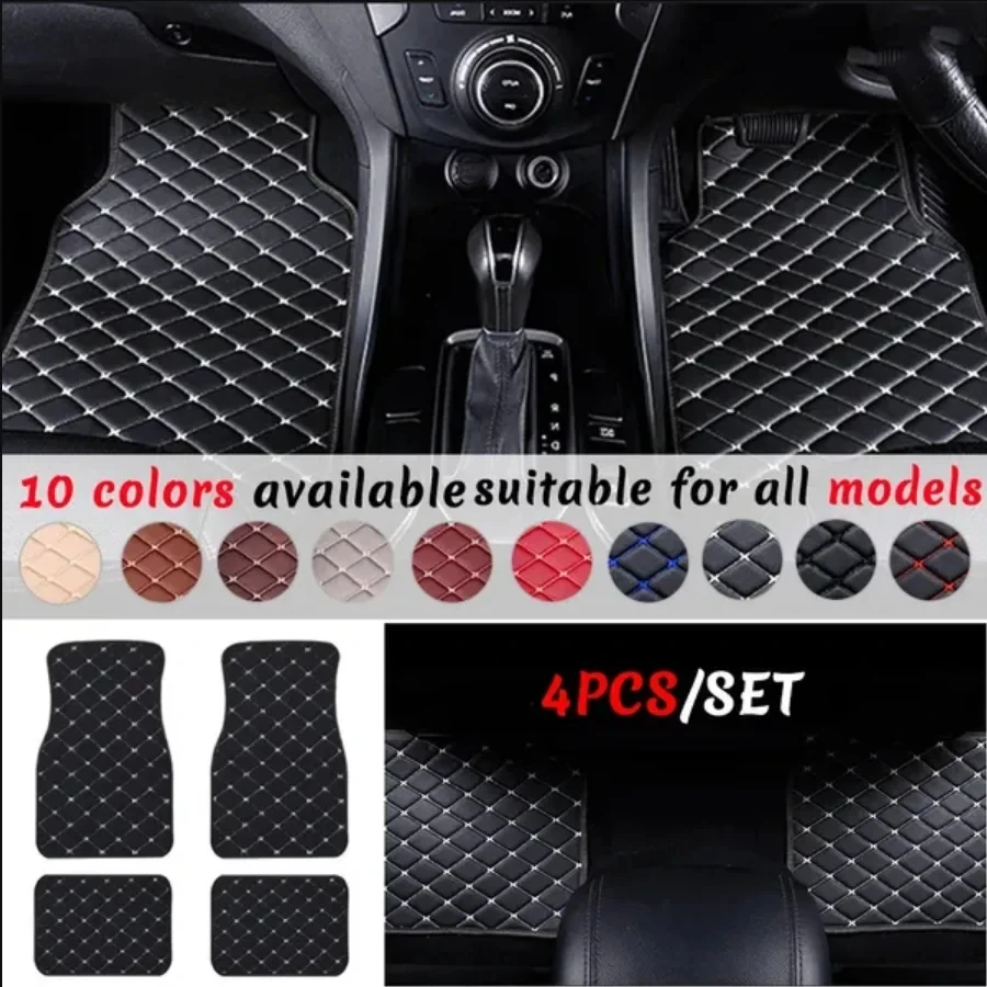 Samochodowe dywaniki podłogowe – Car Floor Mats Universal Waterproof Leather recenzja i cena