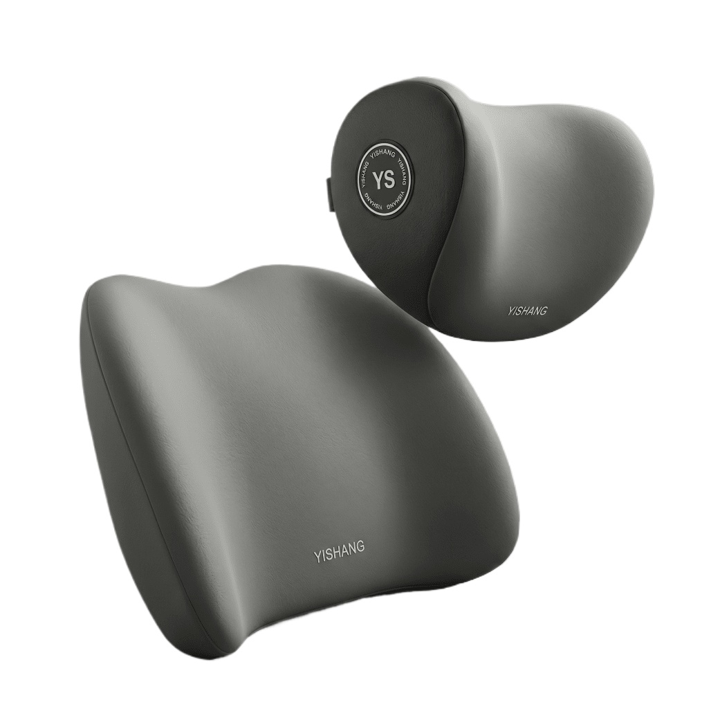 Poduszka do zagłówka i podparc – Memory Foam Car Neck Pillow Lumbar Support recenzja i cena